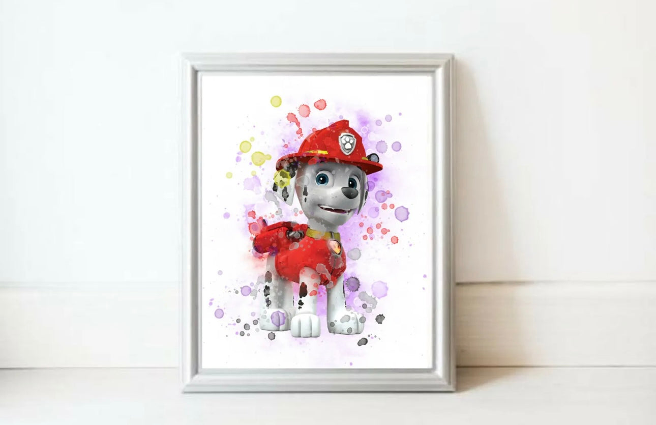 Paw Patrol Characters Wall Art | Poster | Prints | Poster Prints