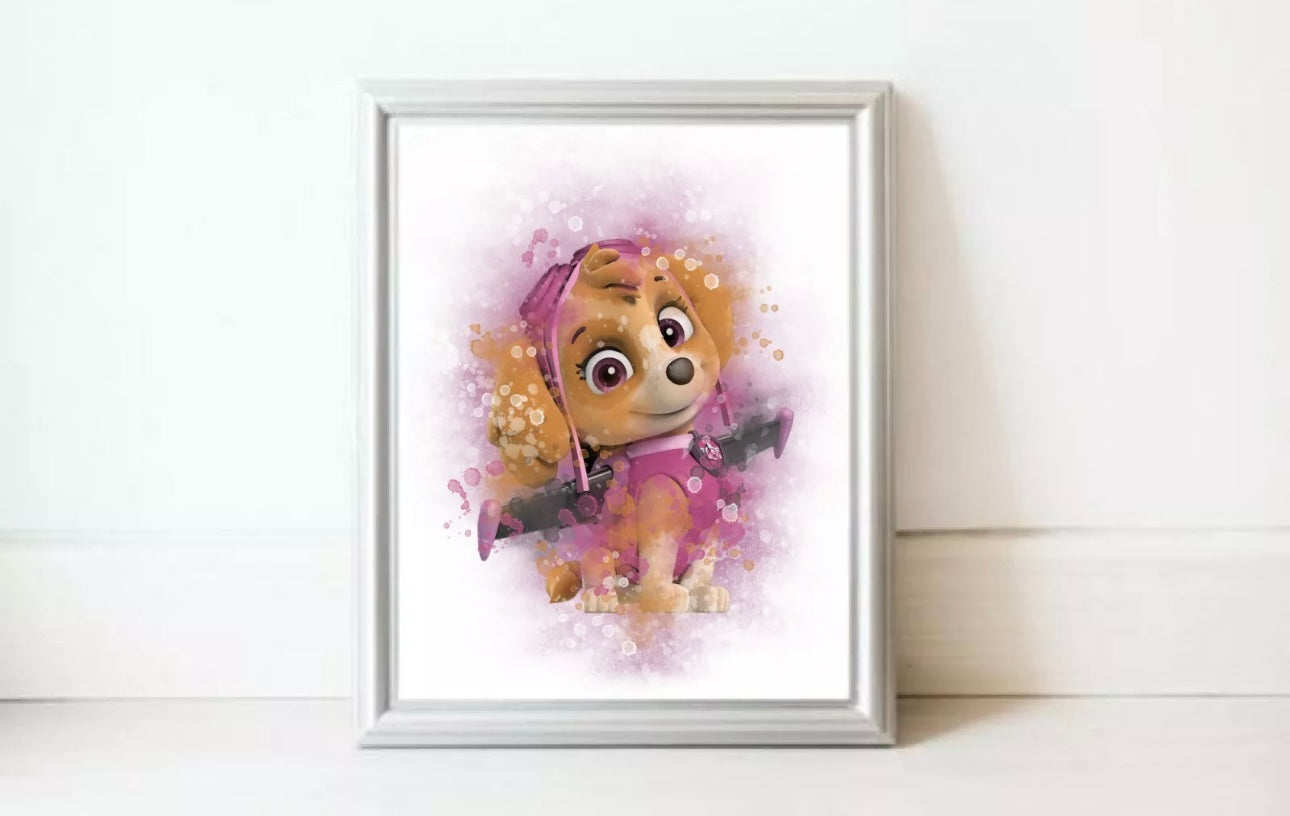 Paw Patrol Characters Wall Art | Poster | Prints | Poster Prints