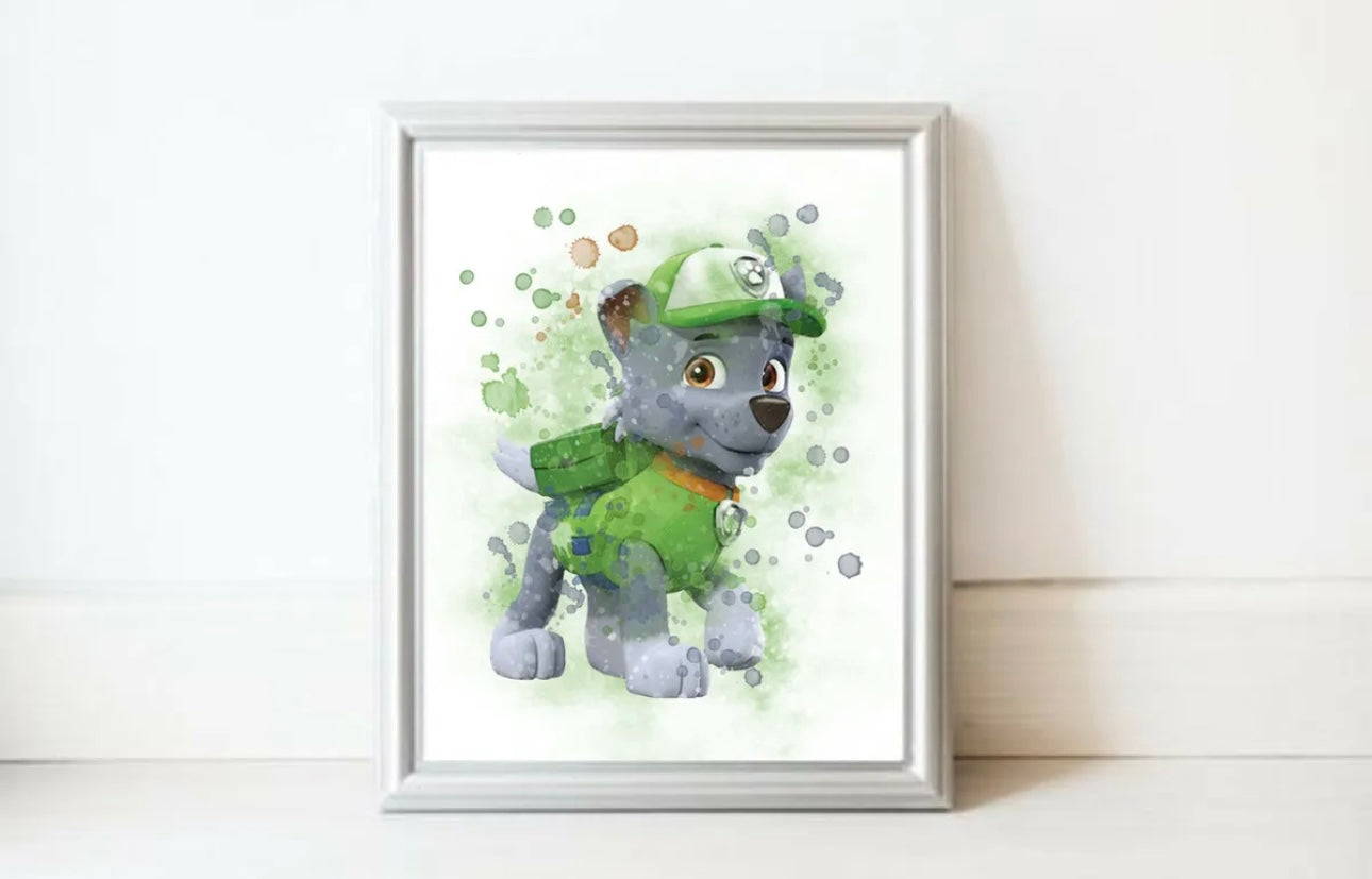 Paw Patrol Characters Wall Art | Poster | Prints | Poster Prints