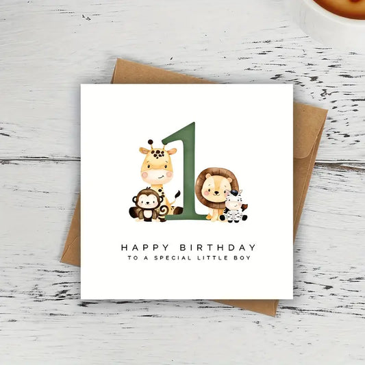 Hilarious 1St Birthday Card For Kids - Cute & Funny Greeting, Perfect For Family Celebrations Funny Birthday Cards Birthday Card Funny