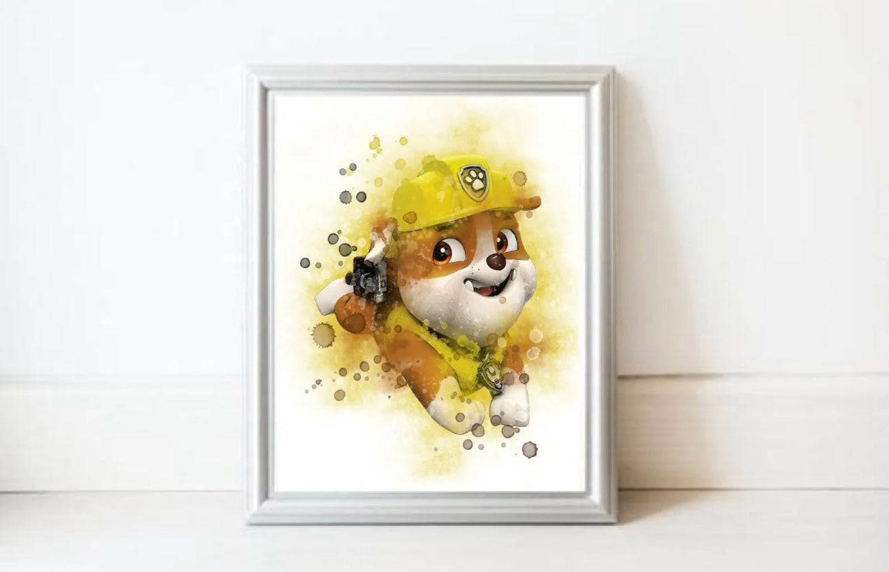 Paw Patrol Characters Wall Art | Poster | Prints | Poster Prints