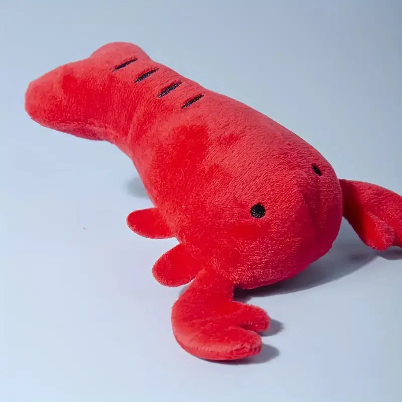 Squeaky Lobster Plush Dog Toy - Durable Chew And Interactive Play For Small Breeds