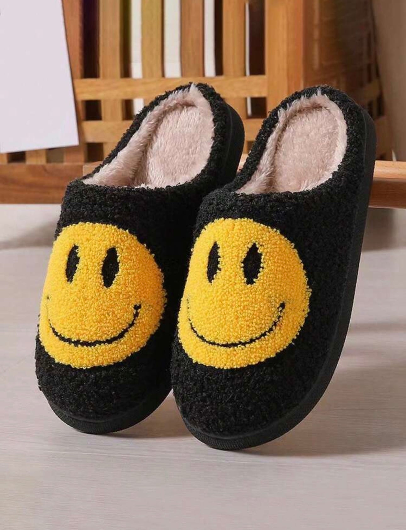 Women's Cute Korean Style Cartoon  Fabric Slippers, Thick-Soled, Wear-Resistant, Warm, Ideal For Home And Couples, Autumn/Winter