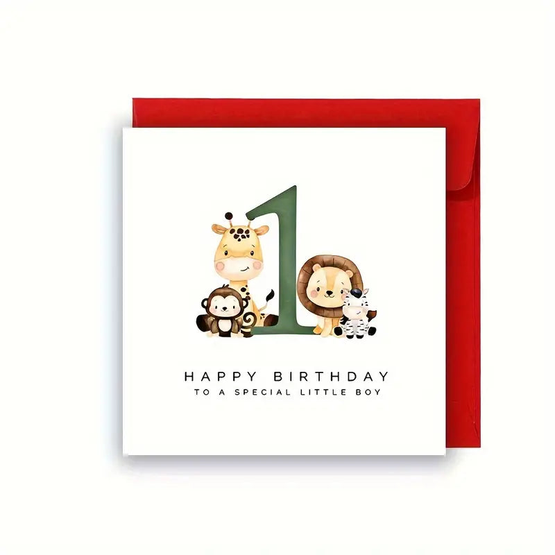 Hilarious 1St Birthday Card For Kids - Cute & Funny Greeting, Perfect For Family Celebrations Funny Birthday Cards Birthday Card Funny