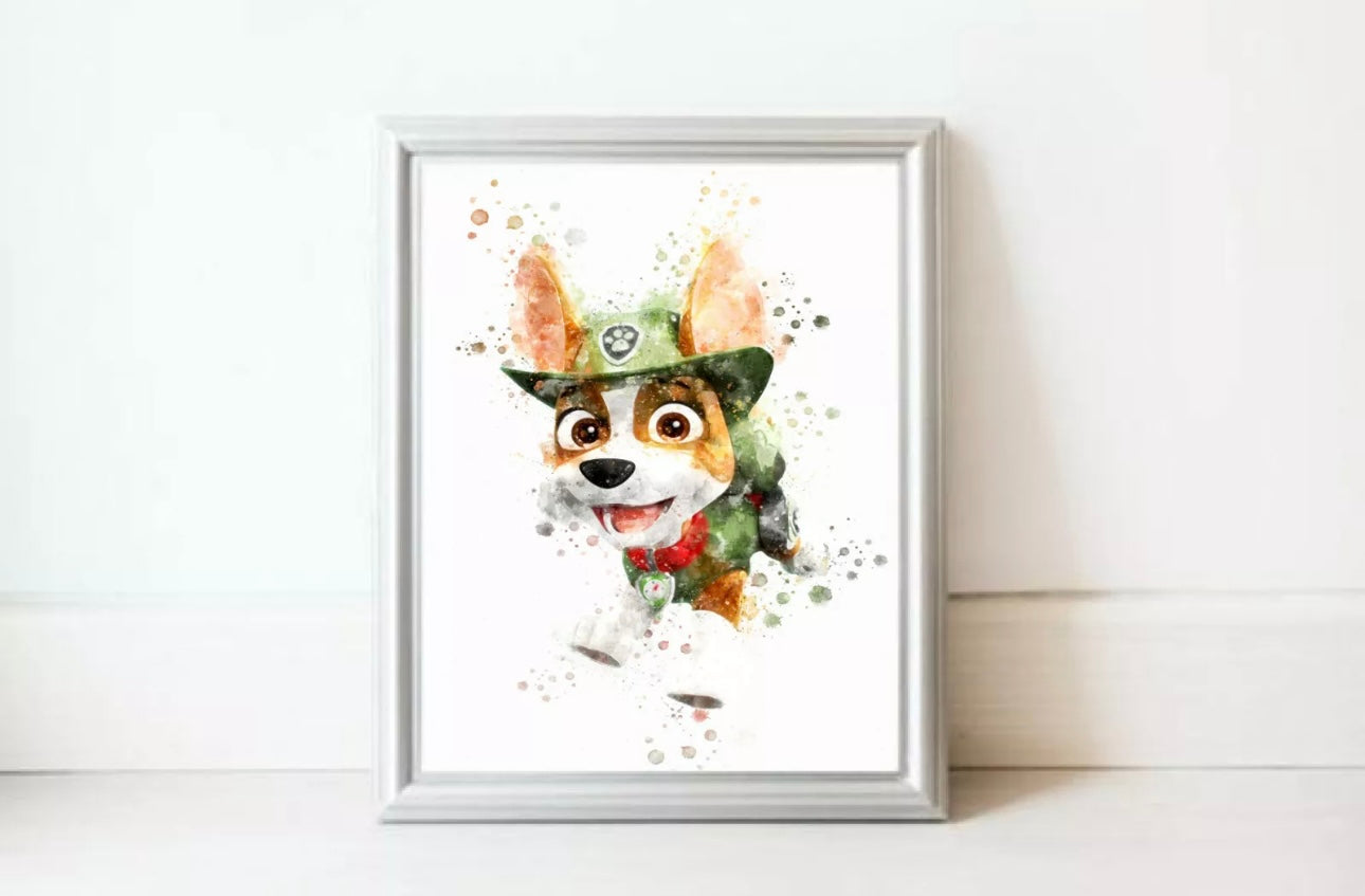 Paw Patrol Characters Wall Art | Poster | Prints | Poster Prints