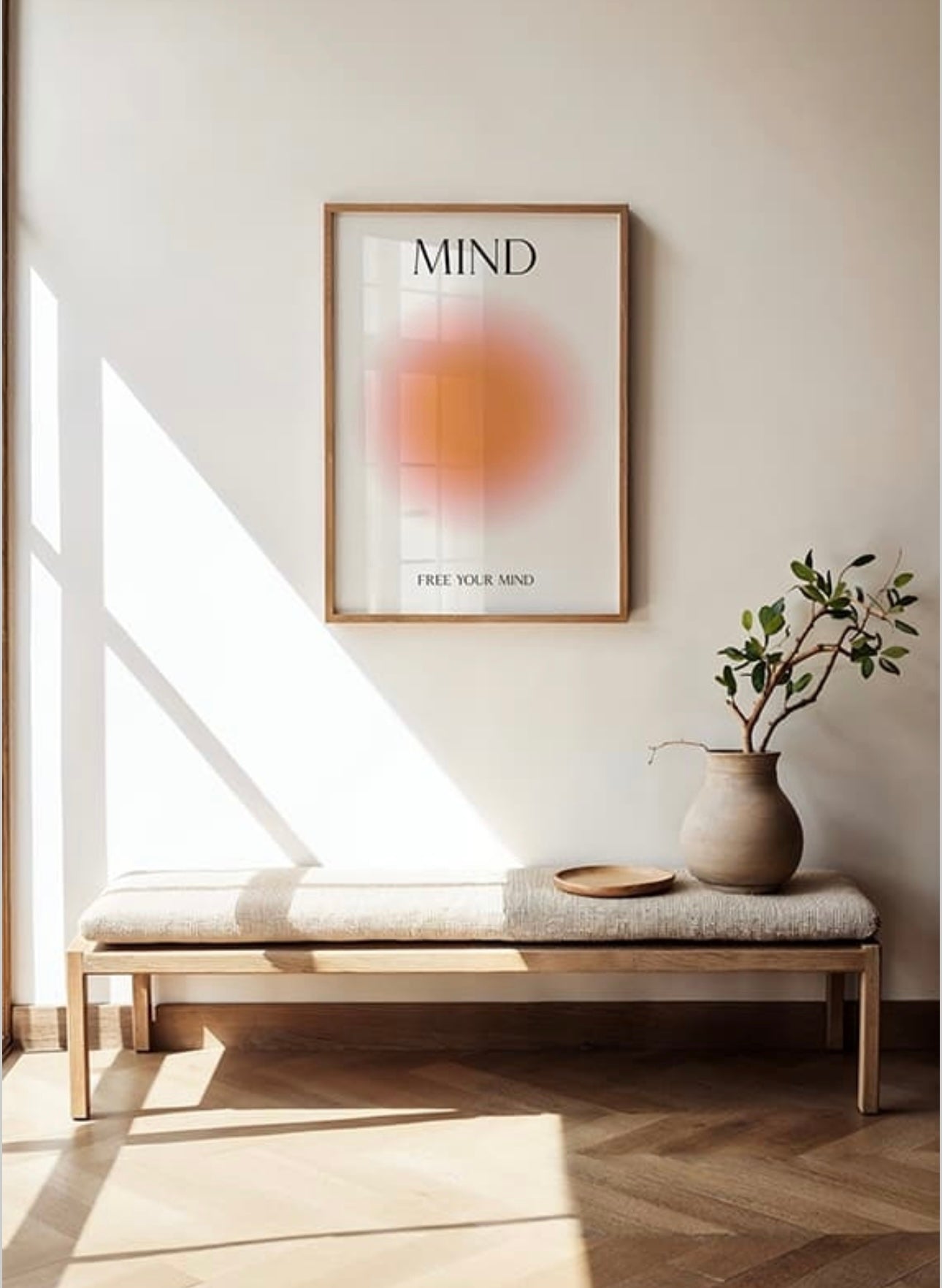 Positive Aura Mind Wall Art | Poster | Prints | Poster Prints