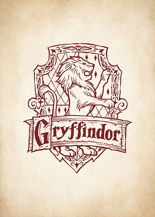 Harry Potter™ - Gryffindor Print