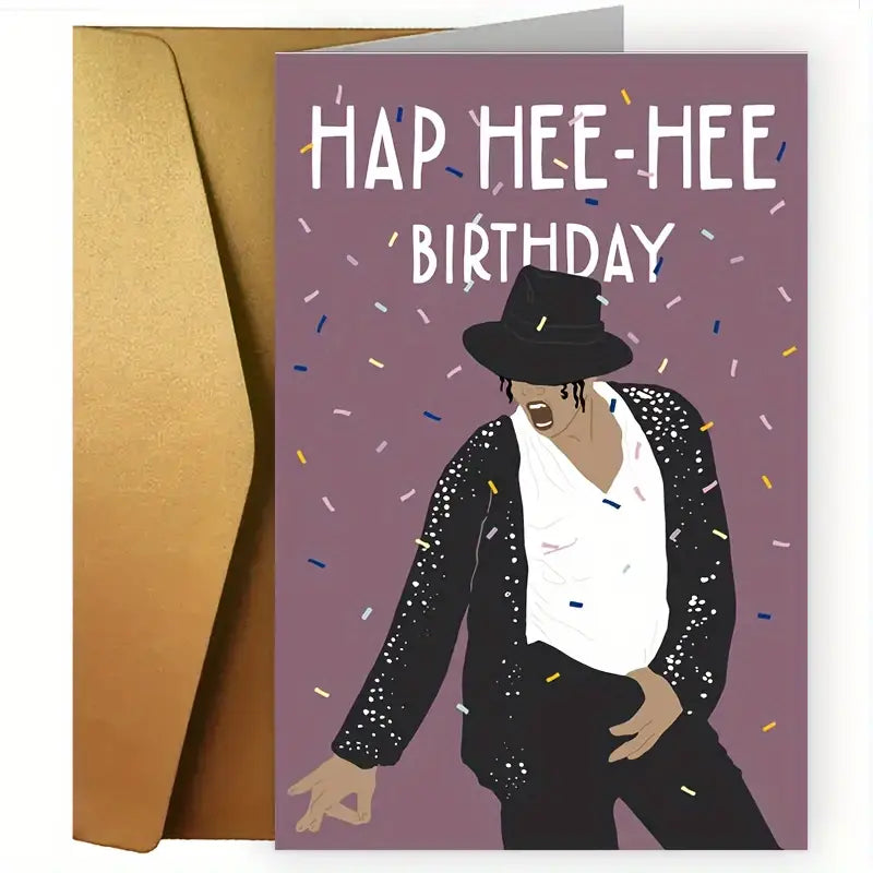 1pc, Birthday Cards, Happy Birthday Cards, Party Cards, Hap Hee Hee For Best Friends And Family, Small Business Supplies, Thank You Cards, Birthday Gift, Cards, Unusual Items, Gift Cards