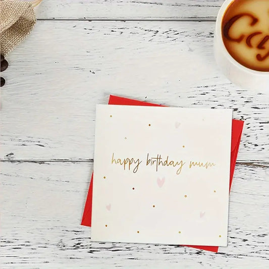 Lovely Mum Birthday Card: A Special Poem Card for Mum's Birthday - Office Gift Packaging